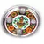 Meenakari Work Shubh Labh Fancy Kalash Pooja Thali Diwali Gift 416