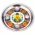 Designer Meenakari Shubh Laabh Ganpati Pooja Thali Deepawali Special Gift 417