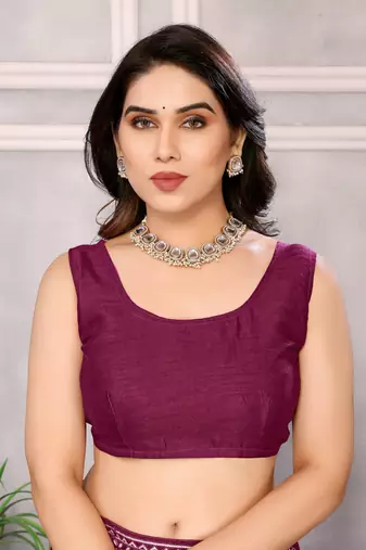 Wine ly Resham Embroidered Soft Net Partywear Girlish Saree