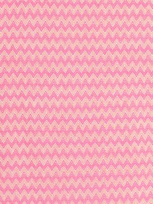 Mezposh stave fuchsia & multi chevron self design cotton acrylic table runner (6 seater) 5