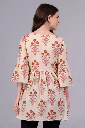 peach cotton top