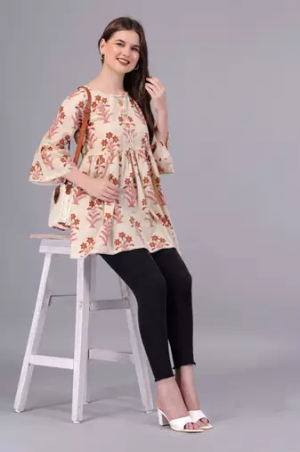 peach cotton top