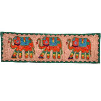 Elephant Applique Rich Exclusive Wall Hanging Diwali Special Gift 519 1