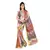 Golden Border Floral Print Fancy Kota Doria Saree Diwali Gift 226