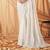 DESIGNER WEDDING PARTY WEAR GEORGETTE SEQUNCE WHITE SAREE WITH BLOUSE