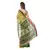 Unique Design Floral Print Green Kota Doria Saree Deepawali Gift 233