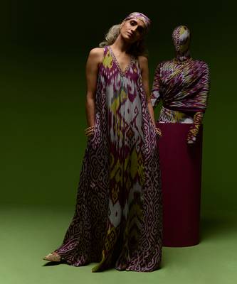 Purple crepe jumpsuit 1