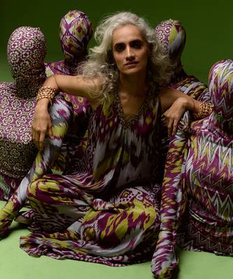 Purple crepe jumpsuit 5