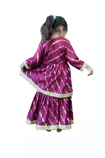 Girls's indowestern dhoti suit,palazzo set sets for girls suite,girls suit salwar,palazzo set.