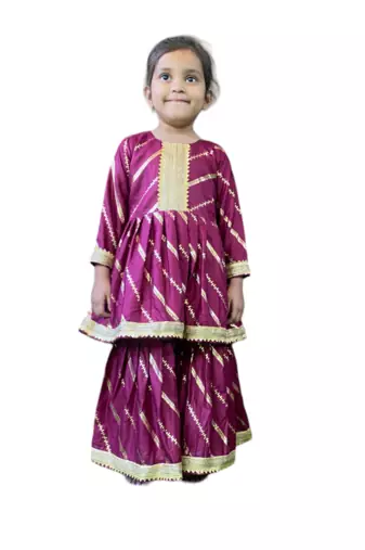 Girls's indowestern dhoti suit,palazzo set sets for girls suite,girls suit salwar,palazzo set.