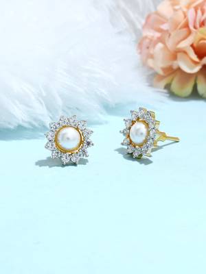 Festive American Diamond Earrings 5
