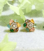 Multicolour Floral Earrings