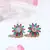 Multicolored Kundan Earrings
