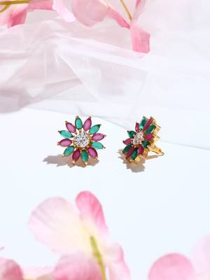 Multicolored Kundan Earrings 5