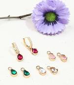 Multicolored Changeable Earrings