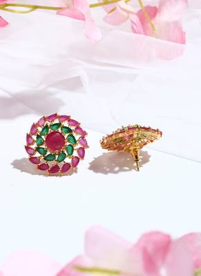 Multicolored Kundan Earrings 3