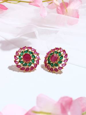 Multicolored Kundan Earrings 5