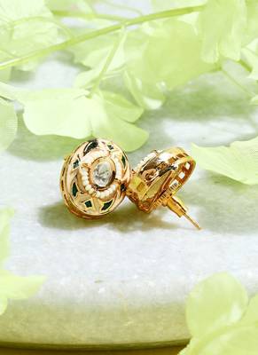 Multicolored Kundan Earrings 3