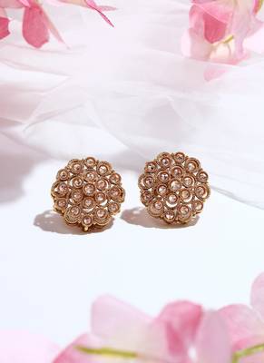 Gold-Plated Festive Earrings 1