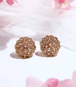 Gold-Plated Festive Earrings