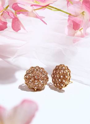 Gold-Plated Festive Earrings 2