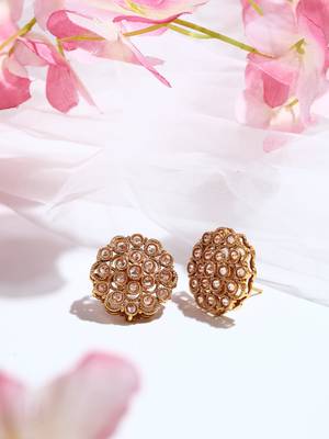 Gold-Plated Festive Earrings 5