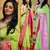 Sridevi Bollywood Design Zari Border Chiffon Saree Diwali Special Gift 558