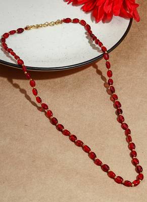 Kundan Necklace With Beads 3