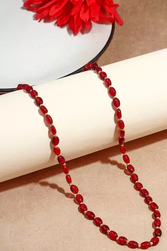 Kundan Necklace With Beads