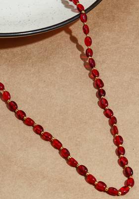 Kundan Necklace With Beads 5