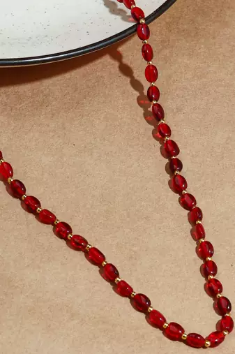 Kundan Necklace With Beads