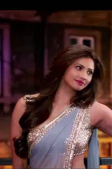 Daisy Shah Bollywood Designer Grey Georgette Saree Deepawali Gift 570