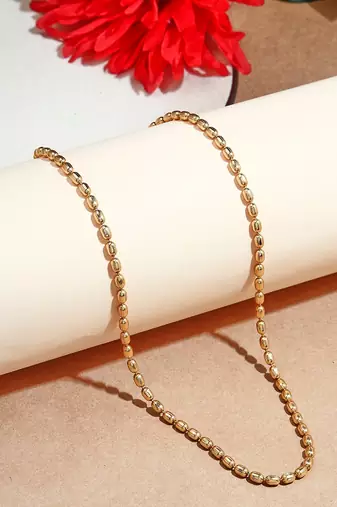 Golden Bead Necklace