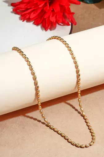 Golden Bead Necklace