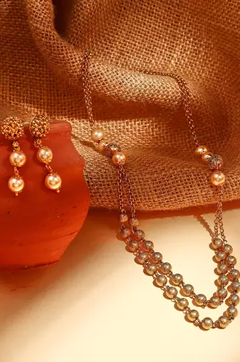 Golden Necklace Set