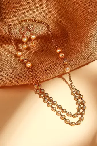 Golden Necklace Set