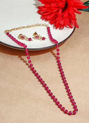 Pink Necklace Set 1