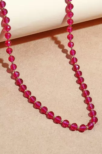 Pink Necklace Set