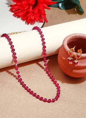 Pink Necklace Set 3