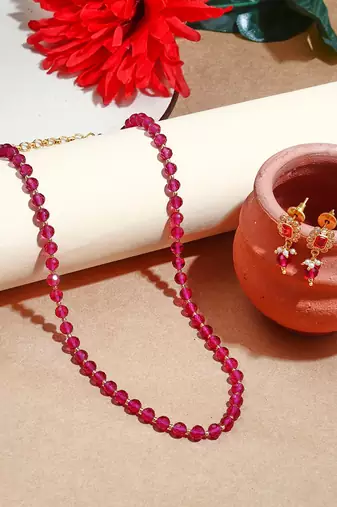 Pink Necklace Set