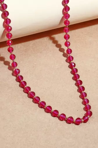 Pink Necklace Set
