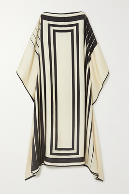 Casual Wear Calf Length Satin Silk Kaftan For Women 3