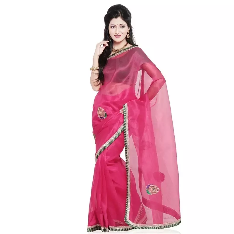 Exclusive Design Super Net Pure Cotton Sari Blouse Diwali Gift 216