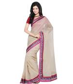 Latest Design Super Net Cotton Saree N Blouse Set Deepawali Special Gift 219