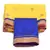 Designer Karachi Embroidery Yellow Supernet Saree Diwali Gift 264