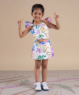 Multicolor cotton printed  co-ord set 2