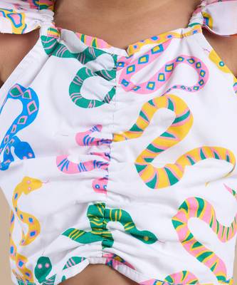 Multicolor cotton printed  co-ord set 5
