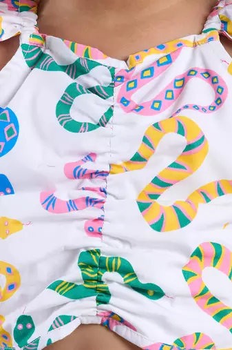 Multicolor cotton printed  co-ord set