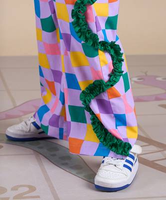 Multicolor cotton printed jumpsuit 5