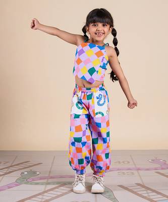Multicolor cotton printed co-ord set 3